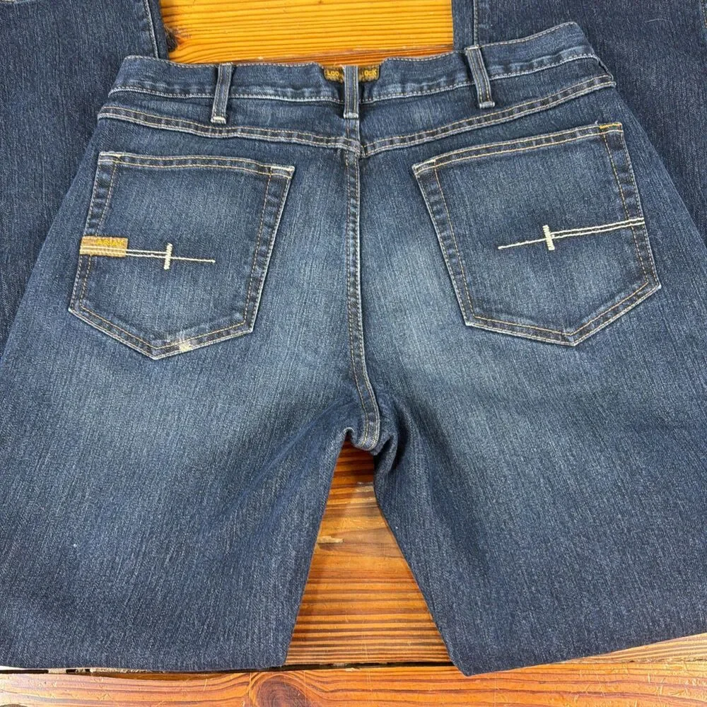 Ariat Jeans Men's 34x34 Blue M5 Slim Straight Western Cowboy Rodeo